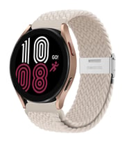 Samsung Galaxy Watch Gear S2 3 41mm 42mm Active 2 40mm 44mm Kordon Metal Klipsli (Siy.Byz.Kareli Dsn.)