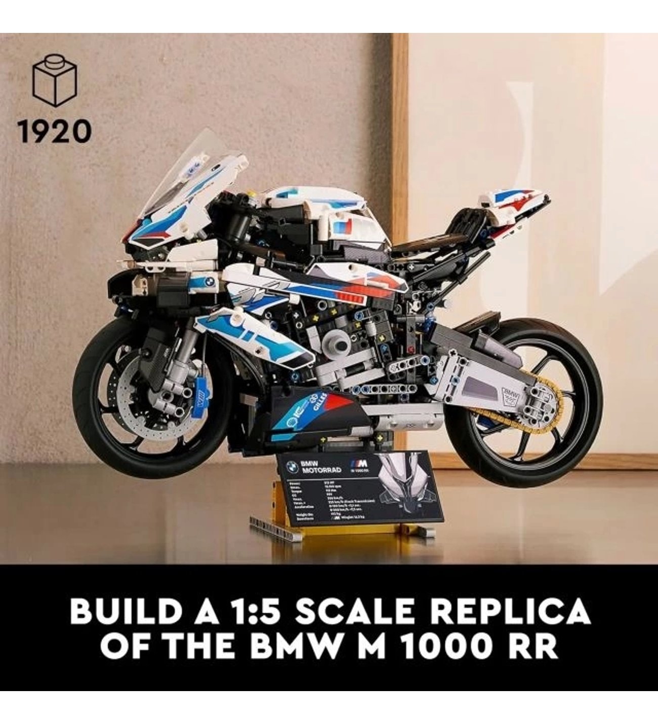 LEGO Technic BMW M 1000 RR 42130 Motosiklet Model Seti
