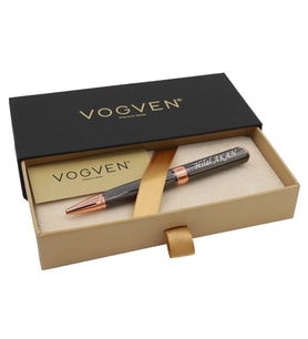Vogven Marka  Premium Krom-Bakır Metal Tükenmez Kalem
