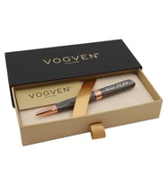 Vogven Marka  Premium Krom-Bakır Metal Tükenmez Kalem