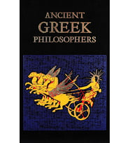 Ancient Greek Philosophers (Leather-Bound Classics) (Krem)