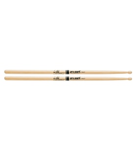 Promark TX707W Simon Phillips İmza Bageti Hickory Amerikan Hickory Ağacı - Büyük Yuvarlak Uç - Ahşap Uç