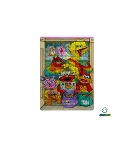 Ghostbastır Design Susam Sokağı 99 Parça Ayaklı Puzzle – Dekoratif Çocuk Yapbozu 0194