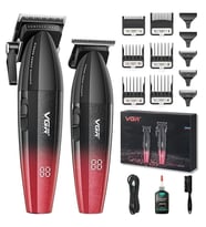 VGR V-640 Profesyonel Saç Kesme Makinesi – 9000 RPM, Paslanmaz Çelik, USB Şarjlı