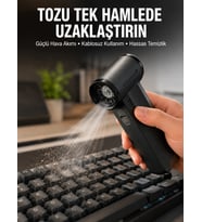 Yüksek Hızlı Kablosuz El Tipi Hava Üfleme Temizlik Cihazı Yeni Nesil