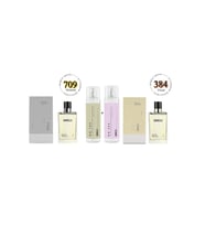 709 384 Kadın / Erkek Parfüm Edp No:709 No:384 Body Mist Edt - Mnms7093584bmset