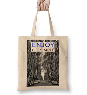 Enjoy The Simple Bez Çanta Uzun Saplı
