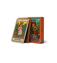 SPELT 78 Kartlı 8-bit Fantasy Deck 5,9 x 9,2 cm Klasik Mini Tarot Destesi Tarot Kartları