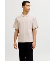 JJEHARRISON STRUCTURE POLO SS LN Moonbeam