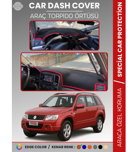 SUZUKİ GRAND VİTARA (2004-2006) Torpido Örtüsü Ön Göğüs Halı Torpido Koruma Tam Uyum Kaymaz