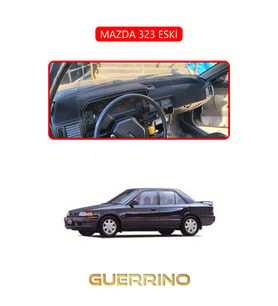 MAZDA 323 HATCHBACKTORPİDO KORUMA HALISI KIRMIZI KENAR