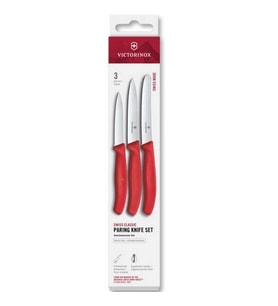 Victorinox 6.7111.34C1 Swiss Classic 3lü Bıçak Set, Kırmızı