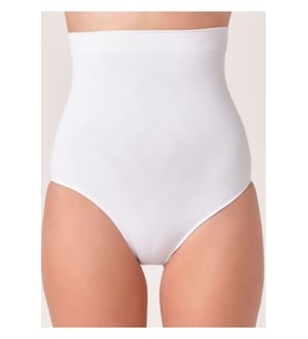 Sistina Beyaz Kadın Dikişsiz Slip Korse 780