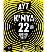 AYT Kimya 22 Denemeleri Fix Yayınları
