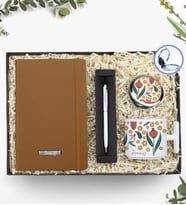 Kişiye Özel Defter & Touch Pen & El Aynası & T Kupa Hediye Seti