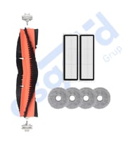 XİAOMİ S10+ , S20+ , X10+ , X20+ Uyumlu 1 Ana Fırça 2 Filtre 4 Mop PKT-iasgf0000833