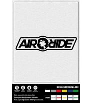 AIR RIDE STICKER 30 x 7 cm ERU00054