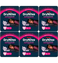 Drynites Emici Gece Külodu/Külot Bez Kız 13+ Yaş (48-60KG) X Large 54 Adet (6PK*9)