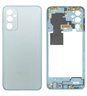 Samsung Galaxy M23 - SM-M236 FULL Kasa Arka Kapak Takım MAVİ