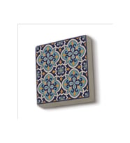 İtalyan Deseni Baskılı Taş Magnet 5X5