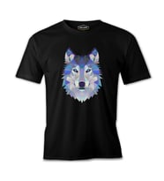 Kurt - Poligon Siyah Erkek Tshirt