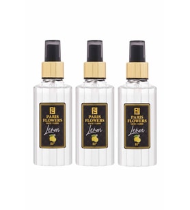 PARİS FLOWERS LİMON KOLONYASI 3 ADET 100 ML (PET ŞİŞE)