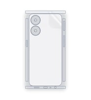 SChitec OPPO A2m Uyumlu Fullbody Arka Kaplama Hidrojel Koruyucu Film