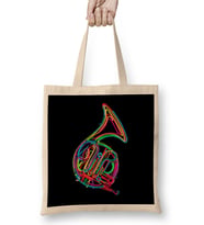French Horn Music 01 Bez Çanta Uzun Saplı