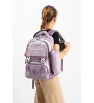 Ventis Unisex 2'li Set Okul Çantası Lise Ortaokul Kalemlikli Sırt Çantası 43*30 Cm Çok Cepli Vnt1-E