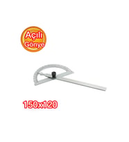 120 X 150 Mm Açılı Gönye Deri Kılıflı