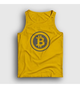 Presmono Unisex Sarı Gray Logo Bitcoin Atlet 263858tt (Sarı)
