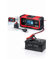 Auhma AOC22 Akü Şarj ve Onarım Cihazı - 12V 15A-24V 8A Otomatik Seçim Dijital Ekran