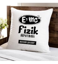 Kişiye Özel Fizik Öğretmeni Temalı Yastık