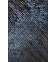 Eliana Home Baskılı, Yıkanabilir Kaymaz Taban Salon Halısı LNA1707 100x150 cm (Mavi)