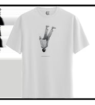 Gravity’s Whisper - %100 Pamuklu Erkek Beyaz Tişört - Premium Quality (Siyah - Beyaz)