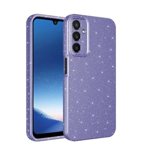 Samsung Galaxy A25 Uyumlu Kılıf Kamera Korumalı Simli Lüks Zore Koton Kapak
