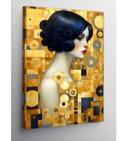 Kanvas Tablo Gustav Klimt Kadın