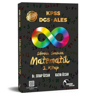 Doktrin Yayınları KPSS / DGS / Ales Sıfırdan Sonsuza Matematik-2 Konu Özetli Soru Bankası