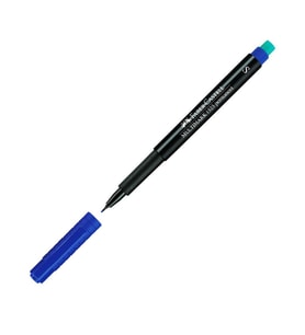 Faber Castell Asetat Kalemi S Mavi