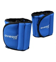 Avessa Awk-10 Ayarlanabilir Ayak Bilek Ağırlığı 2x2,5Kg