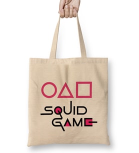Squid Game 07 Bez Çanta Uzun Saplı