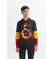 Galatasaray Orijinal 5 Yıldız Logolu Çocuk Sweat (Siyah)