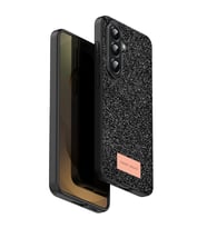 Samsung Galaxy A17 5g Bright Simli Kapak - Siyah