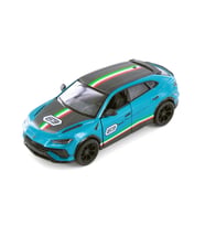 Kinsmart Lamborghini Urus Çek Bırak Araba 1:38 Diecast Model Araba Decalli (Turkuaz)