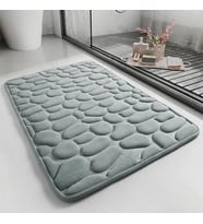 Memory Kaydırmaz Banyo Paspası Gri