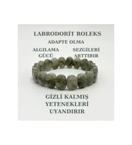 Labrodorit Doğal Taş Roleks Bileklik