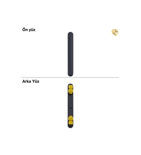 Samsung Galaxy A16 Uyumlu Tuş Takımı Siyah