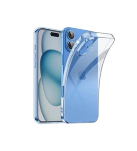 iPhone 16 Kılıf Lüx Şeffaf Silikon