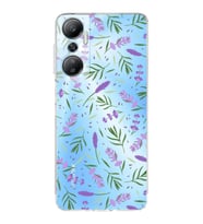 PrintiFy İnfinix Hot 20 ile Uyumlu Water Color 3  Kamera Korumalı Şeffaf  Kılıf