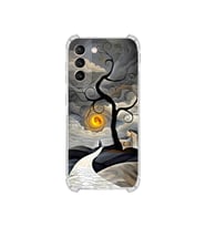 PrintiFy Samsung Galaxy S21 ile Uyumlu Simya Serisi Sarmal Yolculuk Tasarımlı Uv Baskılı Köşe Korumalı Antişok Kılıf